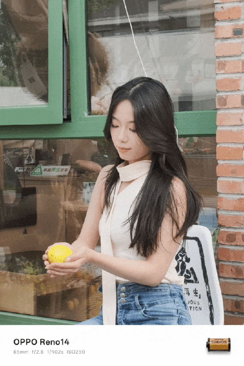 随手拍出好看小姐姐 OPPO Reno14人像拍摄体验(图5)