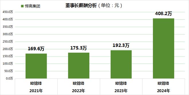 悍高集团IPO：董事长欧锦锋薪酬翻番涨至408万元员工社保、公积金未做到全员缴纳(图1)
