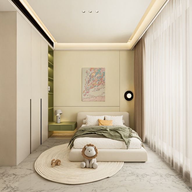 张楠楠「意式极简住宅：简奢境」武汉城市室内设计大赛获奖作品(图4)