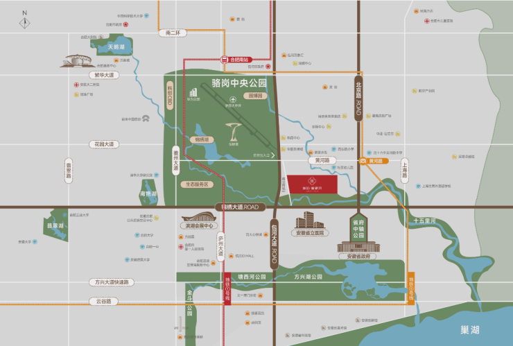 琥珀星樾湾楼盘-售楼部底价优惠-买房返佣(图1)