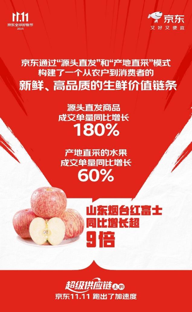 下单用户数增长超117%订单量增长超125% “超级供应链”上的京东11跑出加速度(图6)